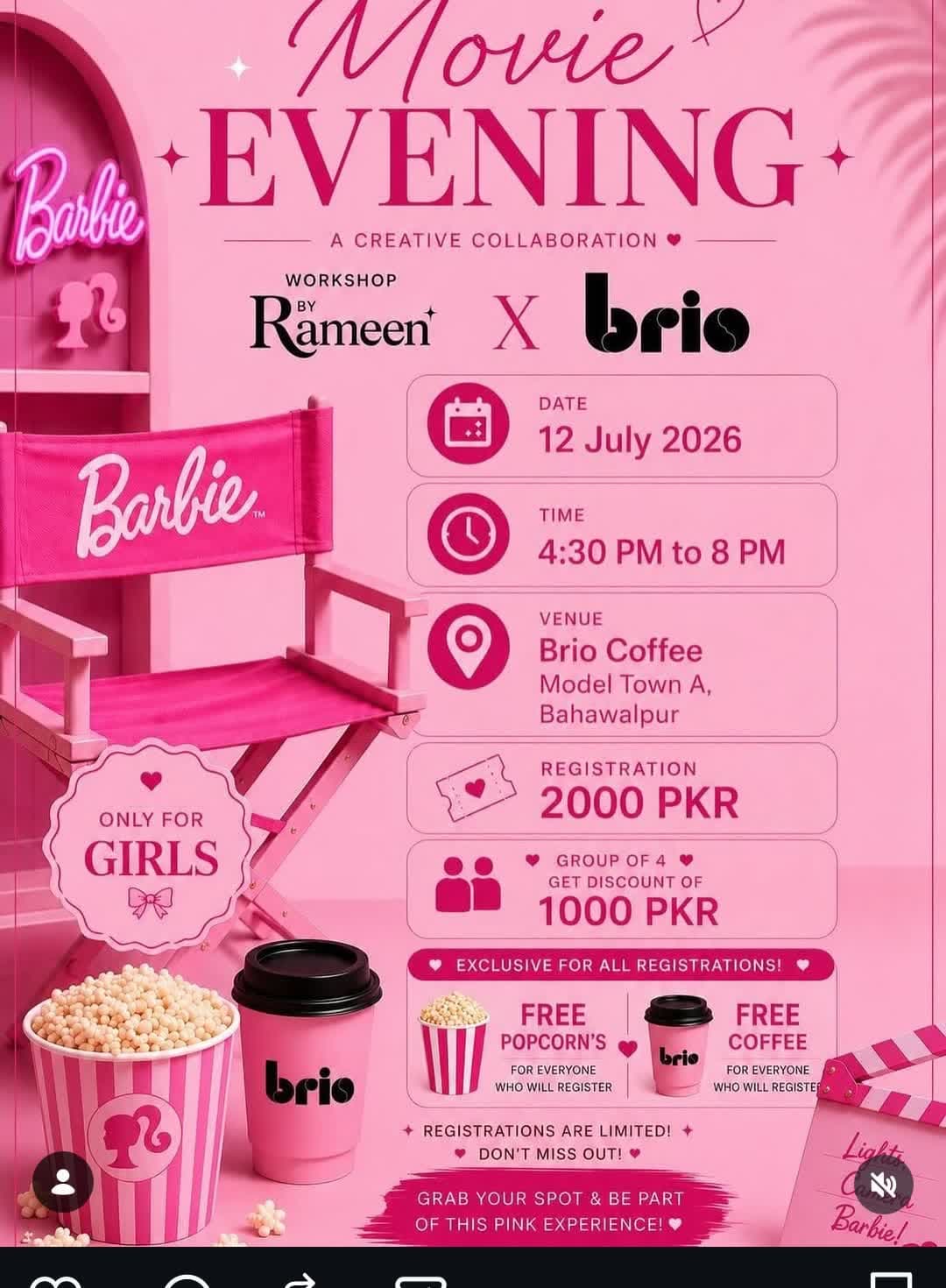 Barbie Movie Night