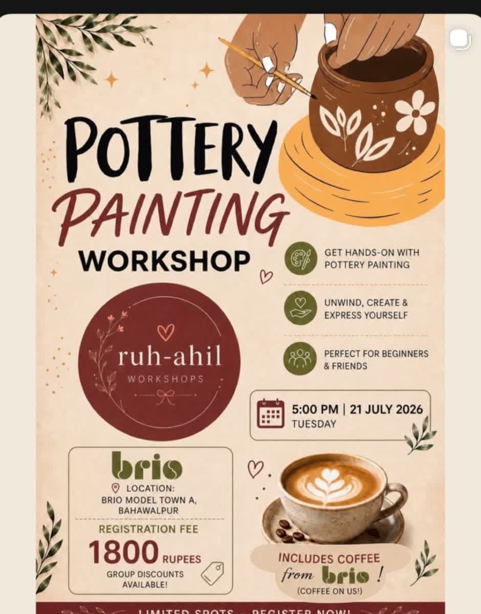 Pottery Painting Workshop